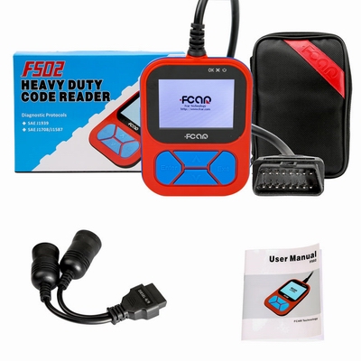 ZFcar F502 Heavy Duty Handheld Code Reader for J1939 and J1708 T